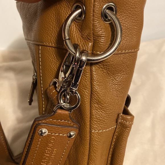 Tignanello Purse Shoulder/crossbody Bag Brown Leather - Picture 6 of 11